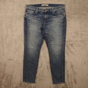 Big Star Jeans Alex Skinny women's 33 blue denim western